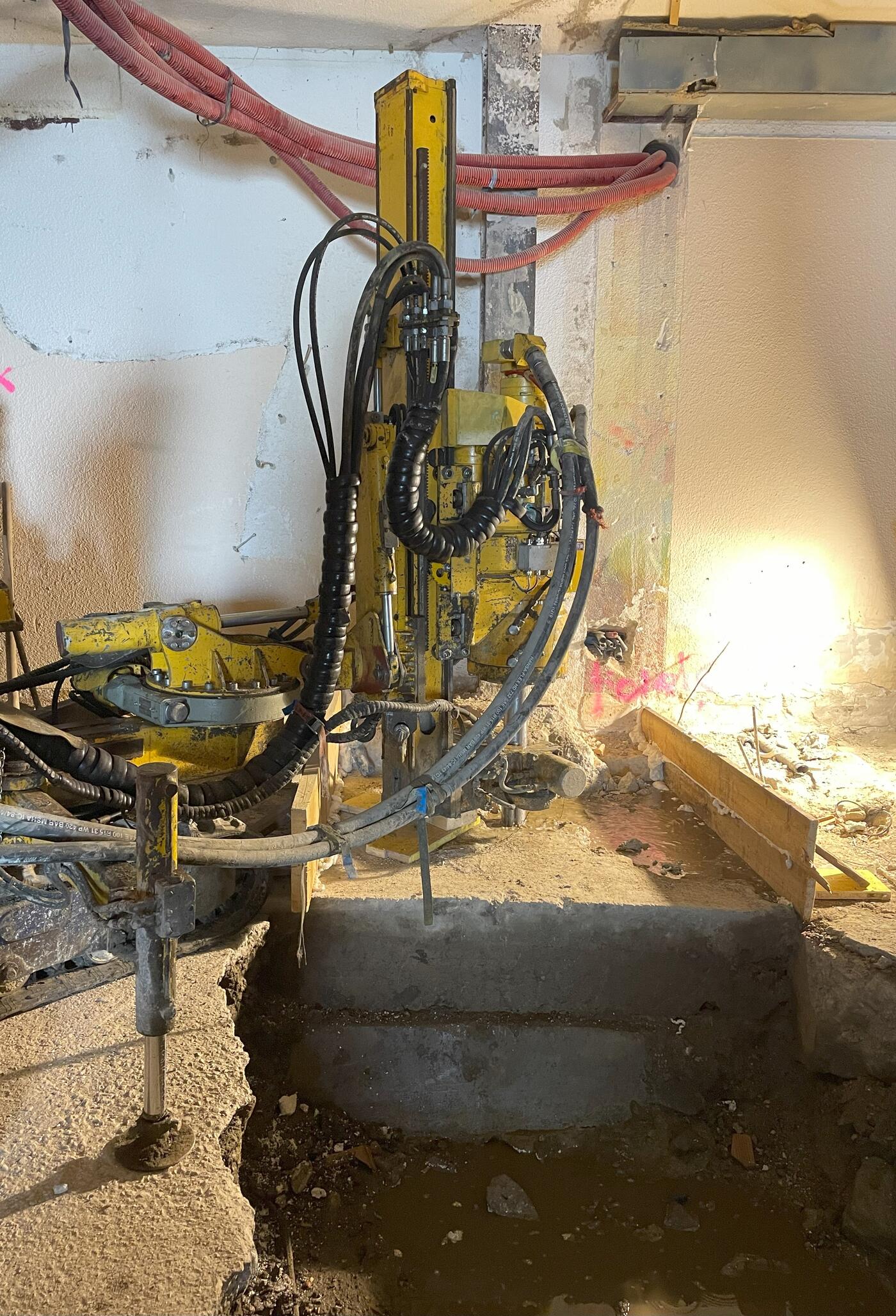 Arbeiten im Innenbereich